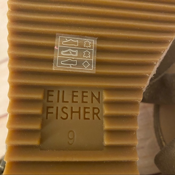 Eileen Fisher Beckon Metallic Espadrille Wedges - Picture 8 of 9